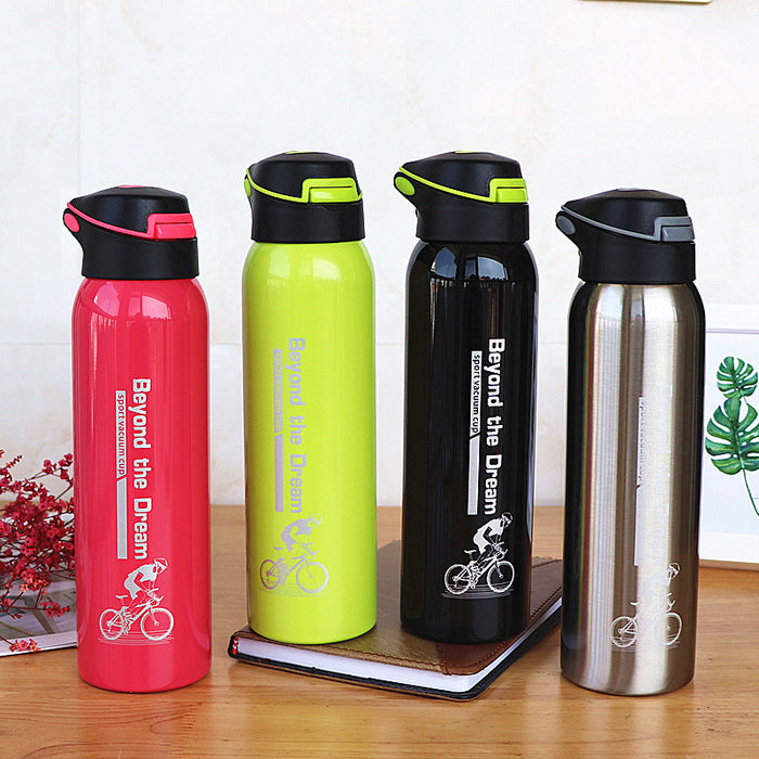 Botella de agua termo deportiva de 500 ml