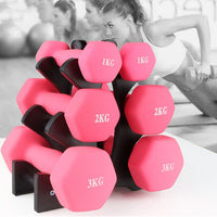 Estante para mancuernas de fitness
