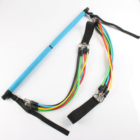 Barra de Pilates para Yoga Fitness Accesorios de gimnasio portátiles Bandas de resistencia elásticas deportivas para equipos de entrenamiento en casa