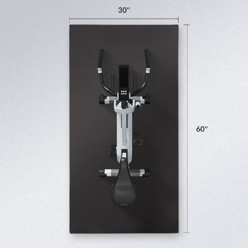 Only Supports Self Pickup  High Density Home Gym Treadmill Exercise Bike Equipment Mats, 1-4 Inch Thick, Multiple Sizes