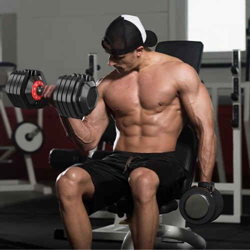 Fitness Exercise Dumbbells